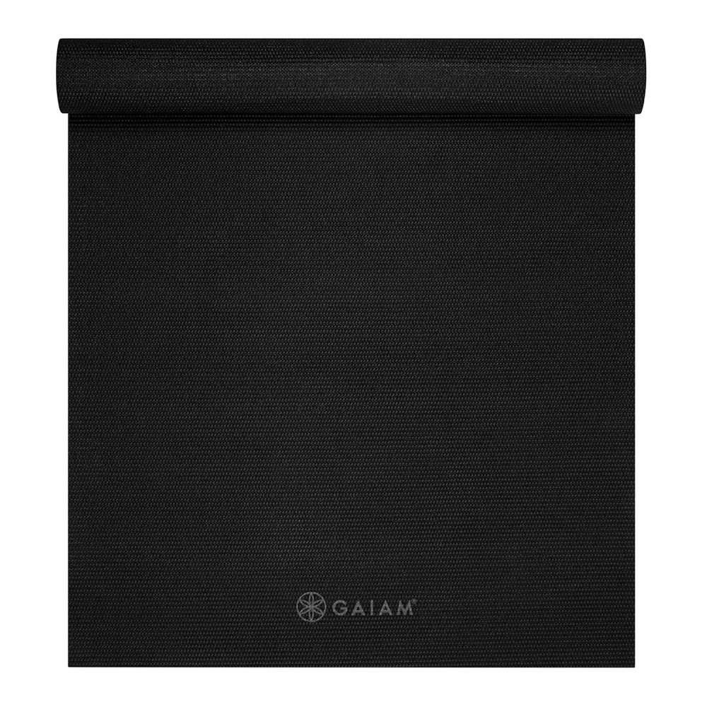 Gaiam Easy Roll Yoga Mat 68” 6mm with carry bag